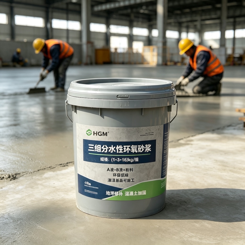 黄龙三组份水性环氧砂浆